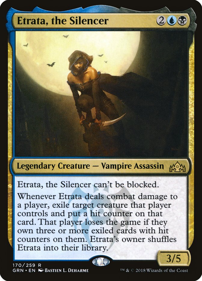 Etrata, the Silencer [Guilds of Ravnica] Foil