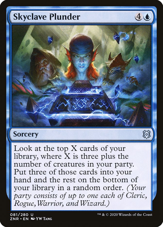 Skyclave Plunder [Zendikar Rising] Foil