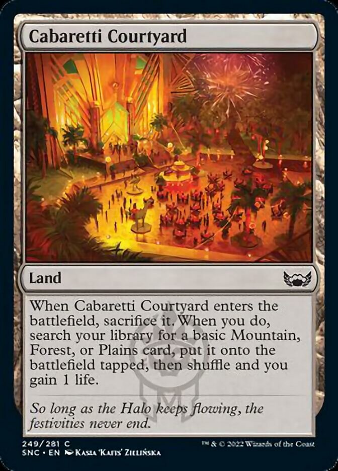Cabaretti Courtyard [Streets of New Capenna] Foil