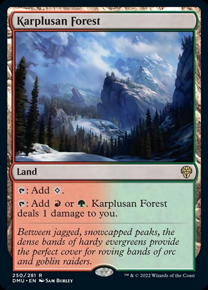Karplusan Forest [Dominaria United] Foil