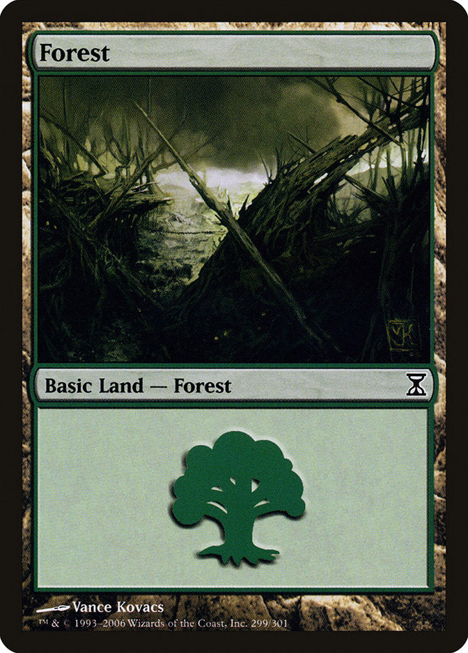 Forest (299) [Time Spiral] Foil