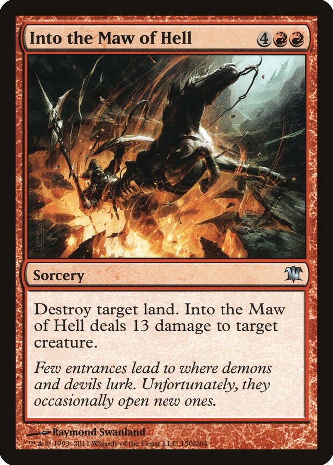 Into the Maw of Hell [Innistrad] Foil