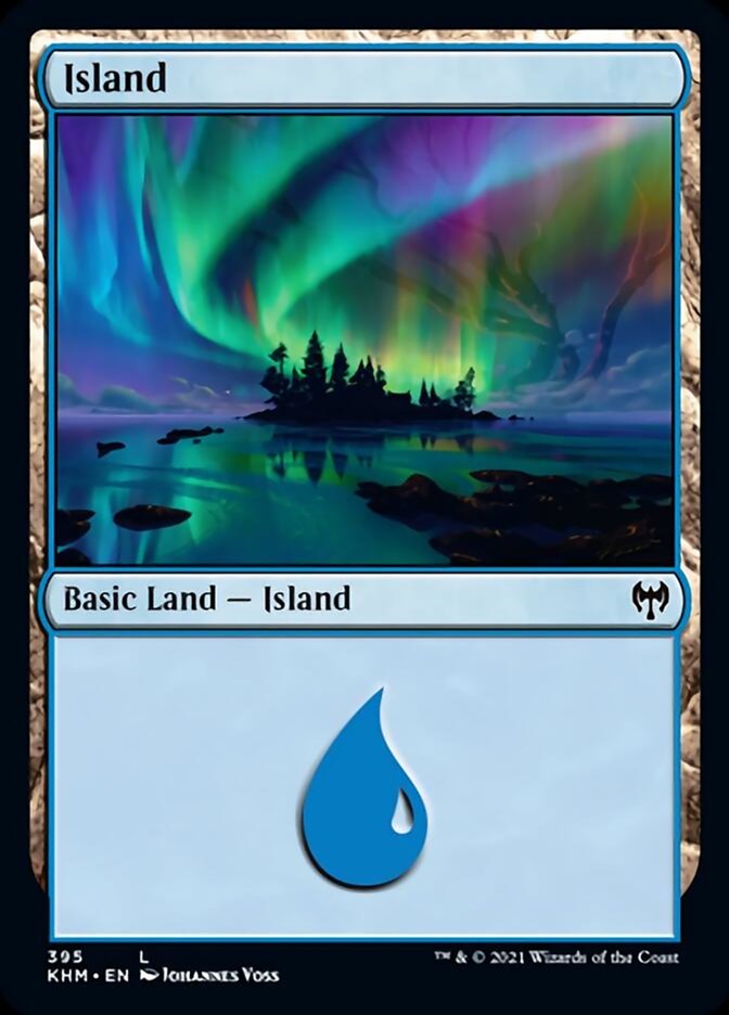 Island (395) [Kaldheim] Foil