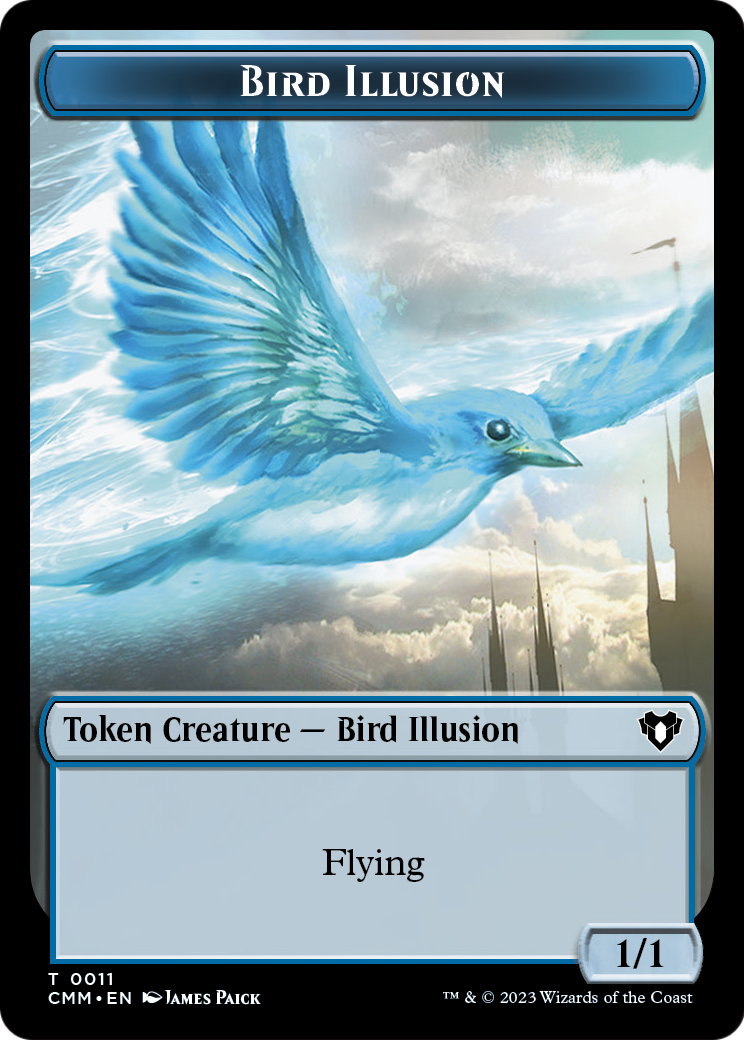Bird Illusion  [Commander Masters Tokens]