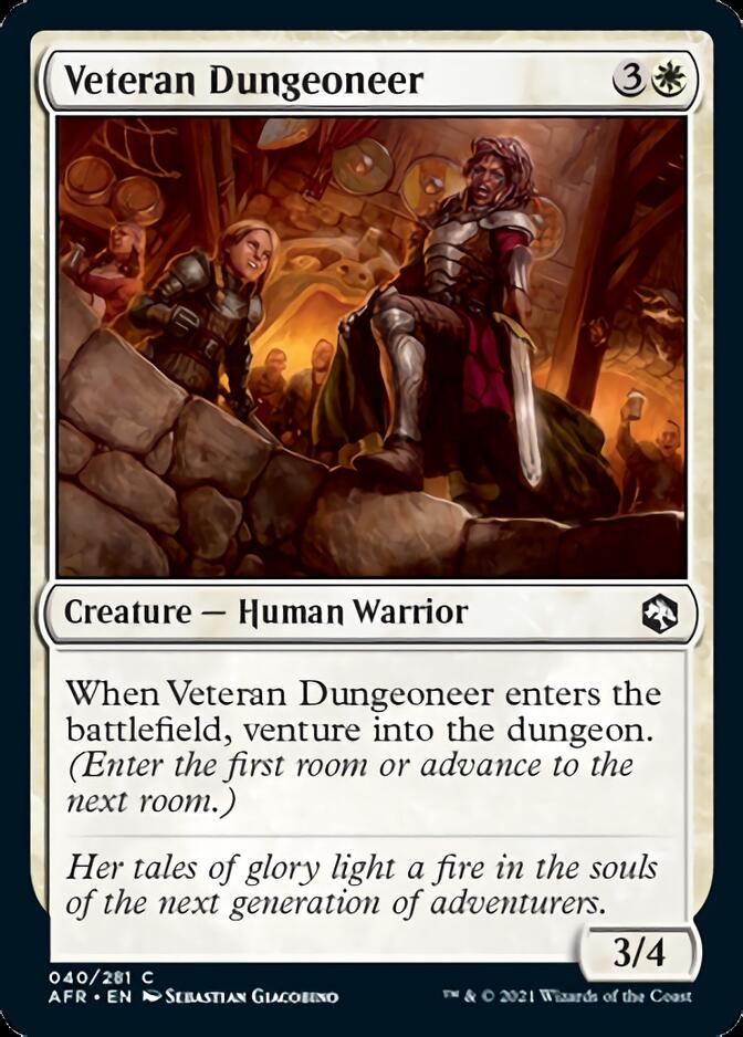 Veteran Dungeoneer [Dungeons & Dragons: Adventures in the Forgotten Realms] Foil