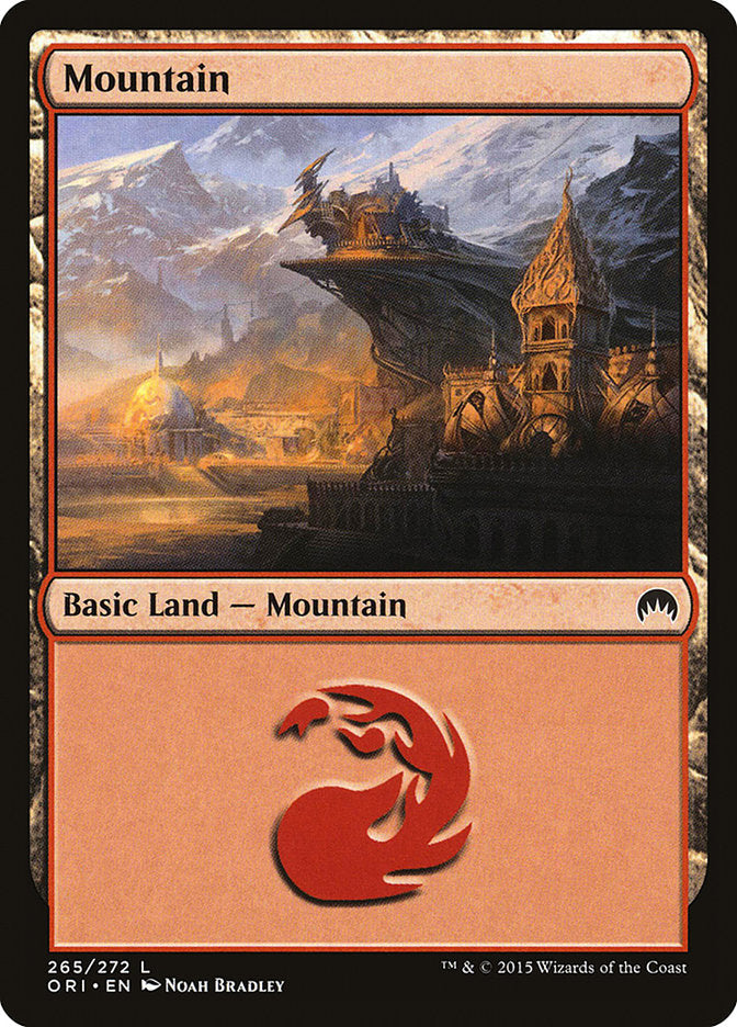 Mountain (265) [Magic Origins] Foil