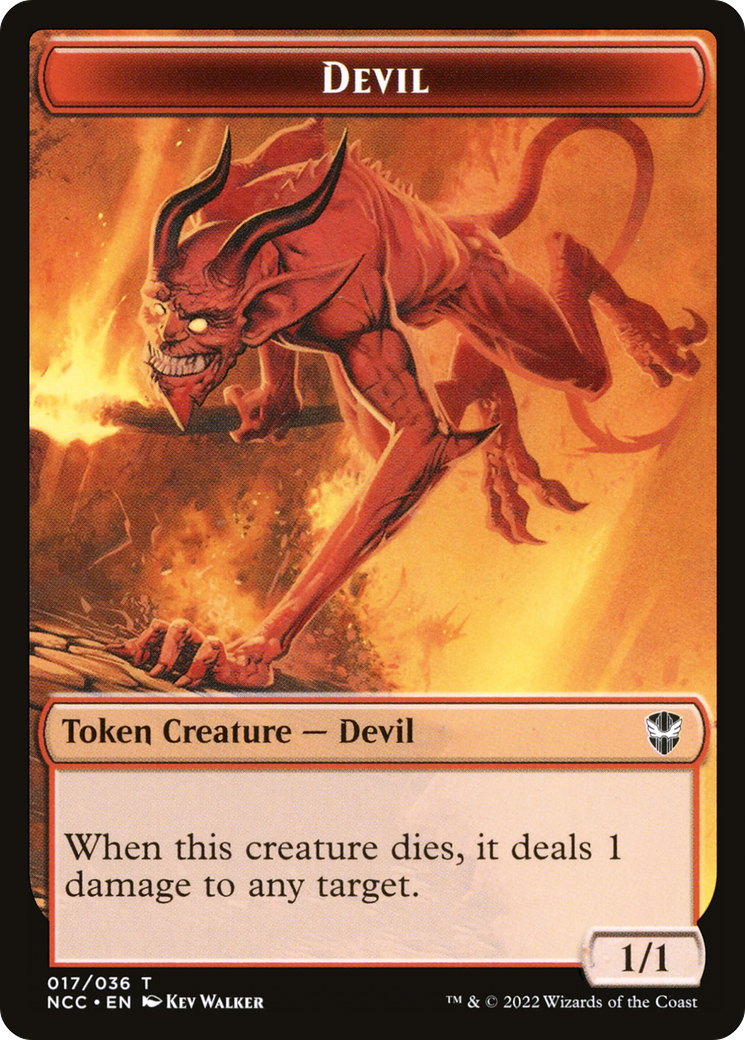 Devil  [New Capenna Commander Tokens] Foil