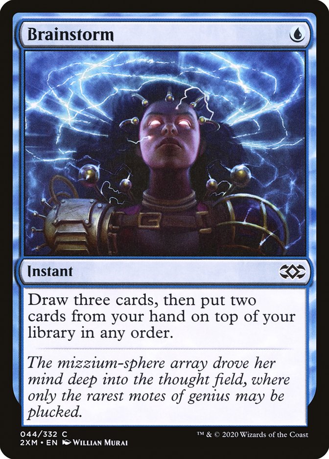Brainstorm [Double Masters] Foil