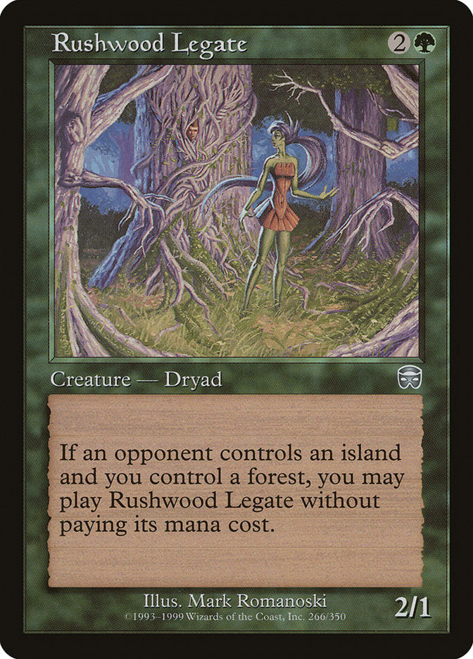 Rushwood Legate [Mercadian Masques] Foil