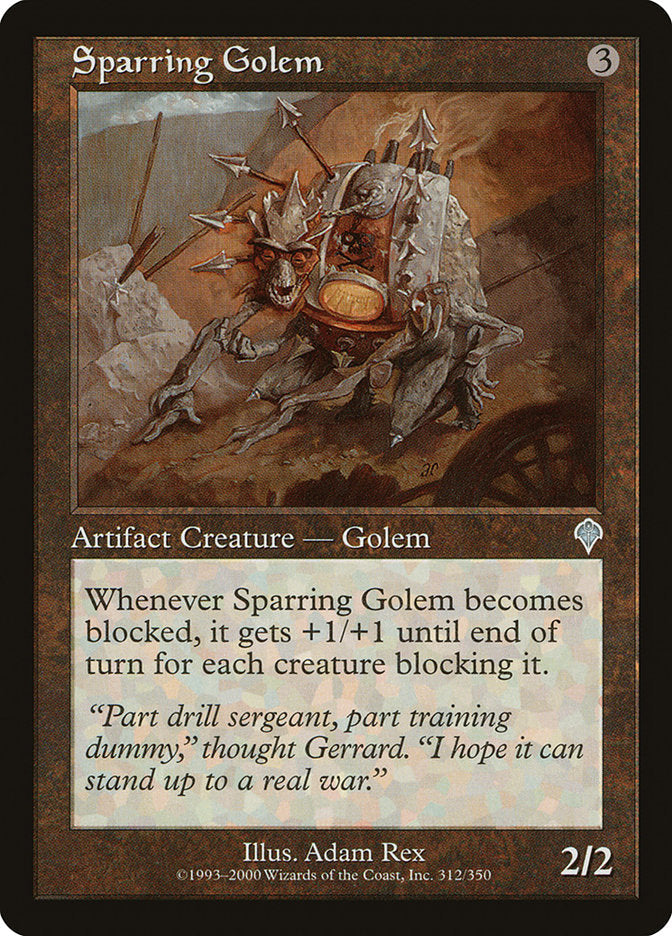 Sparring Golem [Invasion] Foil