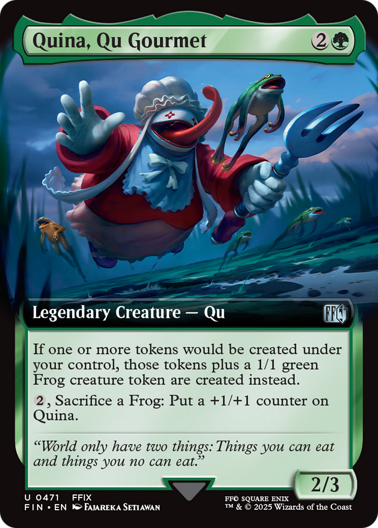 Quina, Qu Gourmet (Extended Art) [FINAL FANTASY] Foil