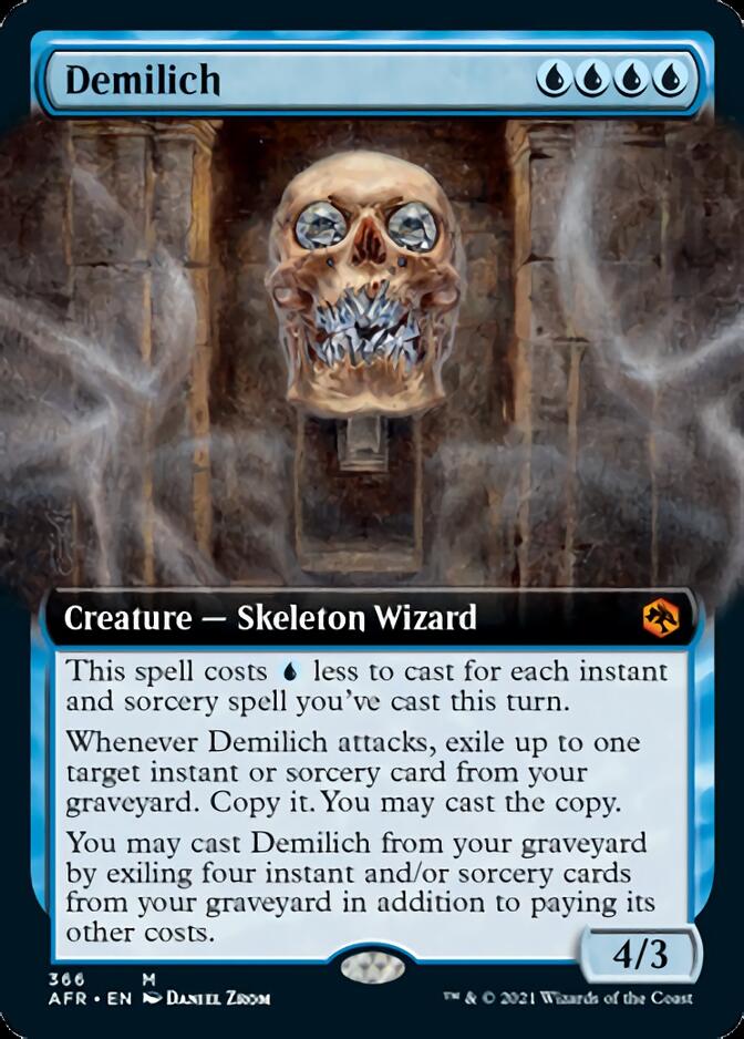 Demilich (Extended Art) [Dungeons & Dragons: Adventures in the Forgotten Realms] Foil