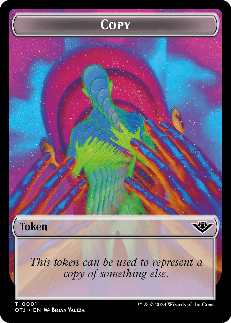 Copy  [Outlaws of Thunder Junction Tokens] Foil