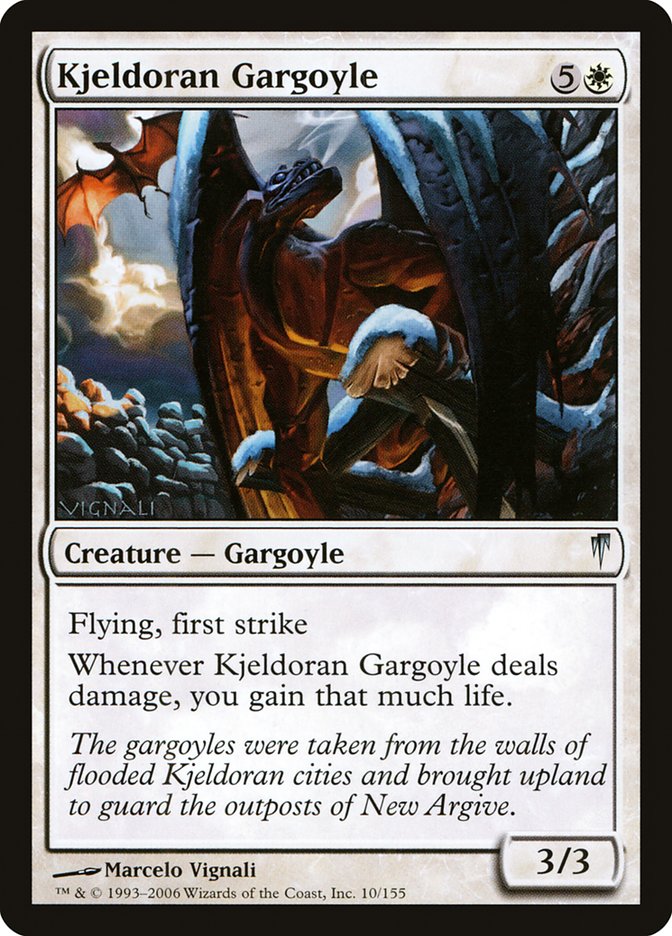 Kjeldoran Gargoyle [Coldsnap] Foil