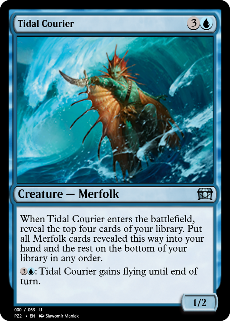 Tidal Courier  [Treasure Chest] Foil