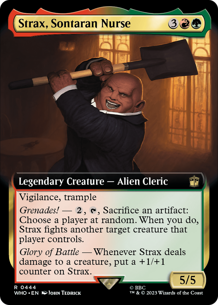Strax, Sontaran Nurse (Extended Art) [Doctor Who] Foil