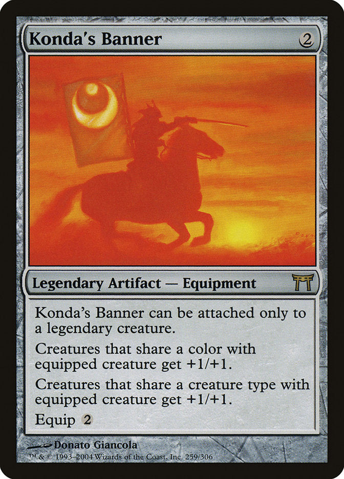 Konda's Banner [Champions of Kamigawa] Foil