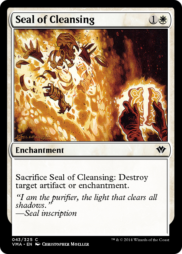 Seal of Cleansing  [Vintage Masters]