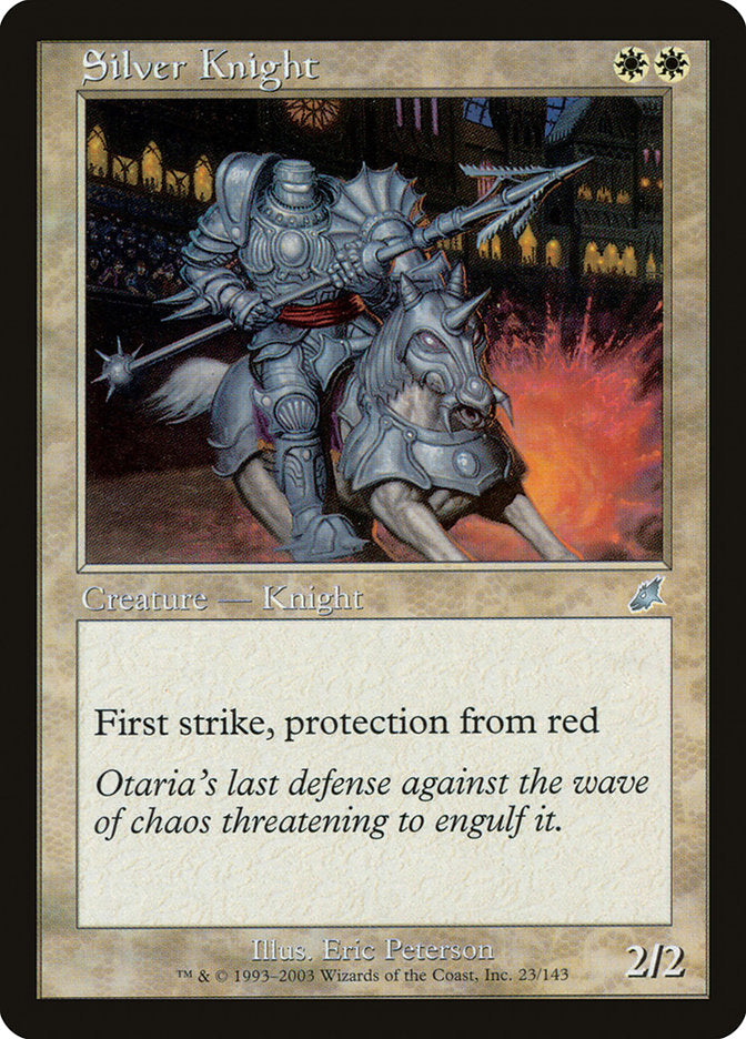 Silver Knight [Scourge] Foil