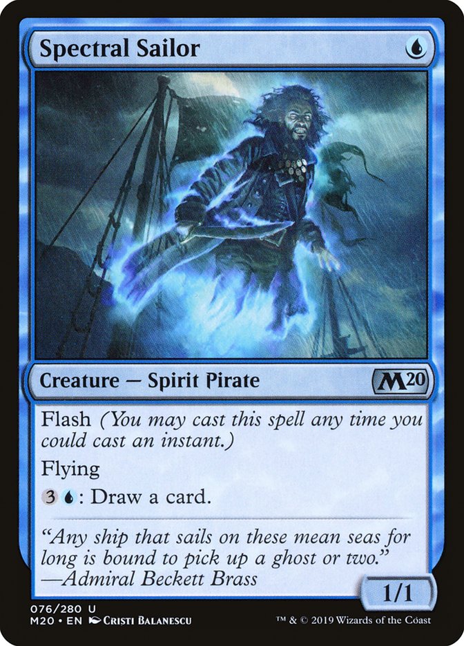Spectral Sailor [Core Set 2020] Foil