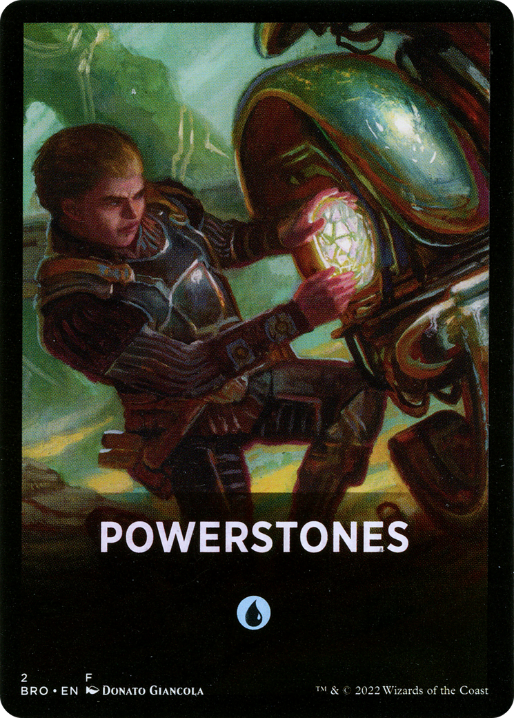 Powerstones  [The Brothers' War Jumpstart Front Cards] Foil