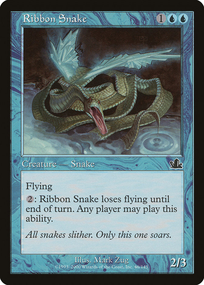 Ribbon Snake [Prophecy] Foil