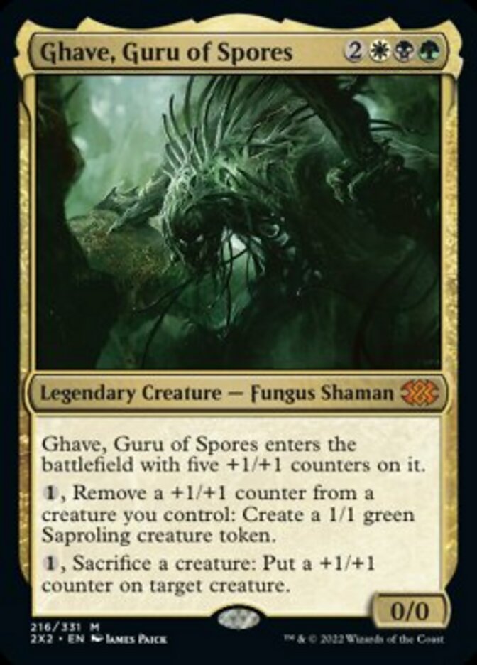 Ghave, Guru of Spores [Double Masters 2022] Foil
