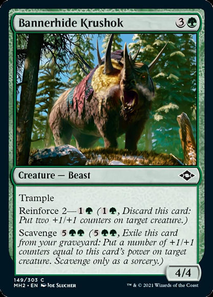 Bannerhide Krushok [Modern Horizons 2] Foil
