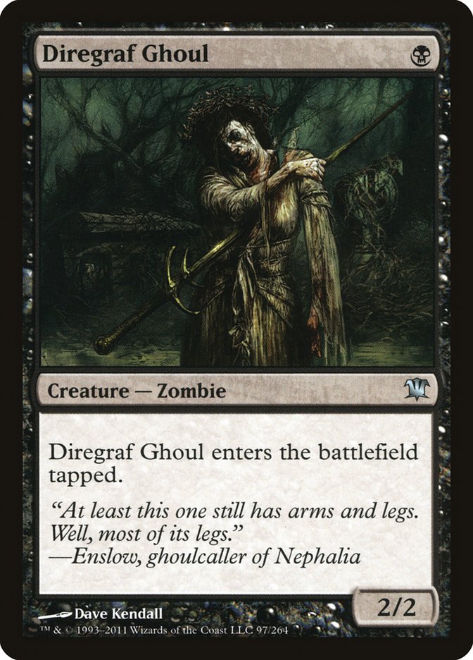 Diregraf Ghoul [Innistrad] Foil