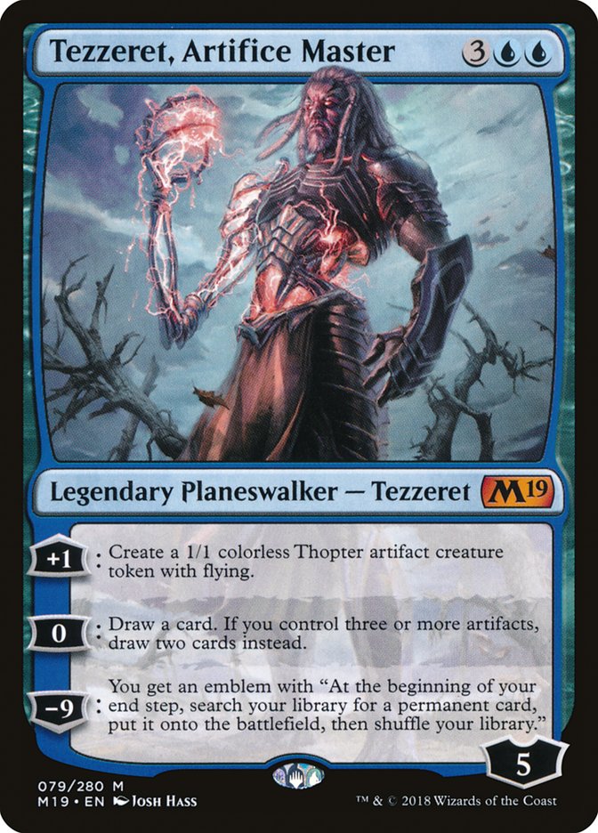 Tezzeret, Artifice Master [Core Set 2019] Foil