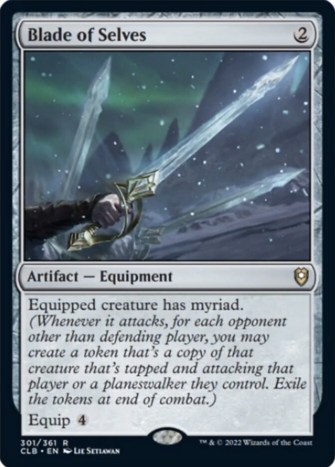 Blade of Selves [Commander Legends: Battle for Baldur's Gate] Foil