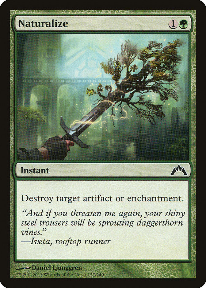 Naturalize [Gatecrash] Foil