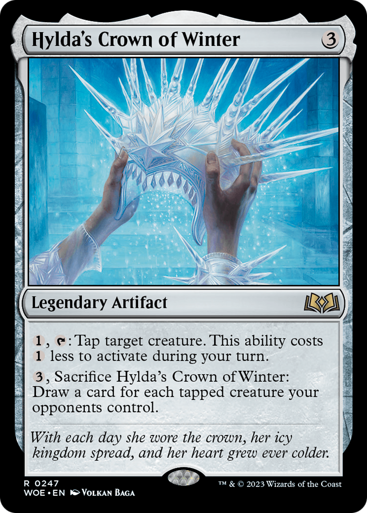 Hylda's Crown of Winter [Wilds of Eldraine] Foil