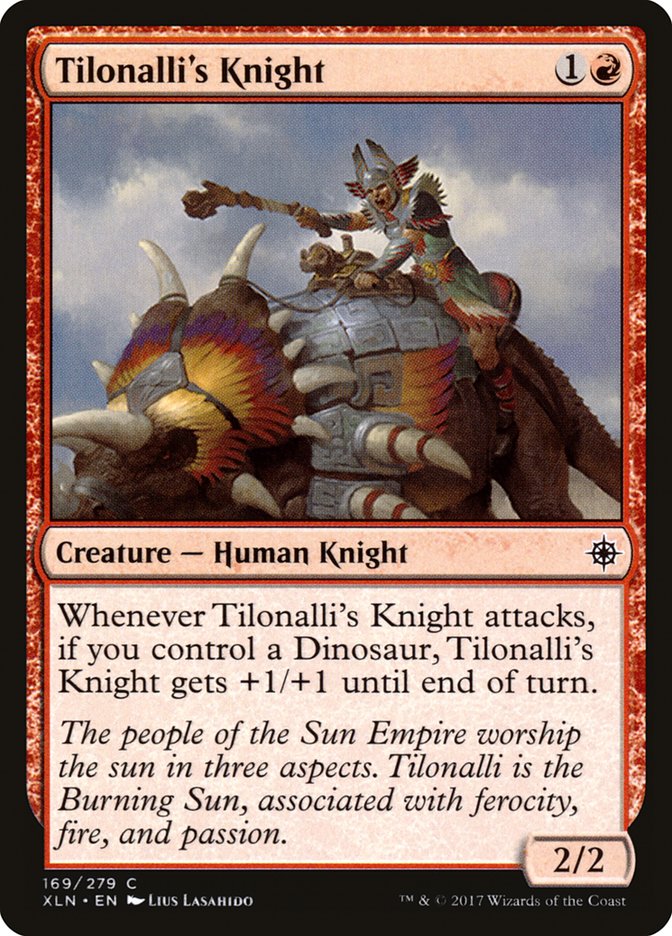 Tilonalli's Knight [Ixalan] Foil