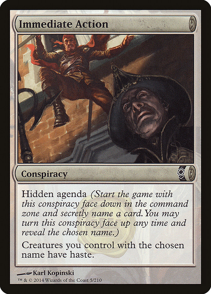 Immediate Action [Conspiracy] Foil