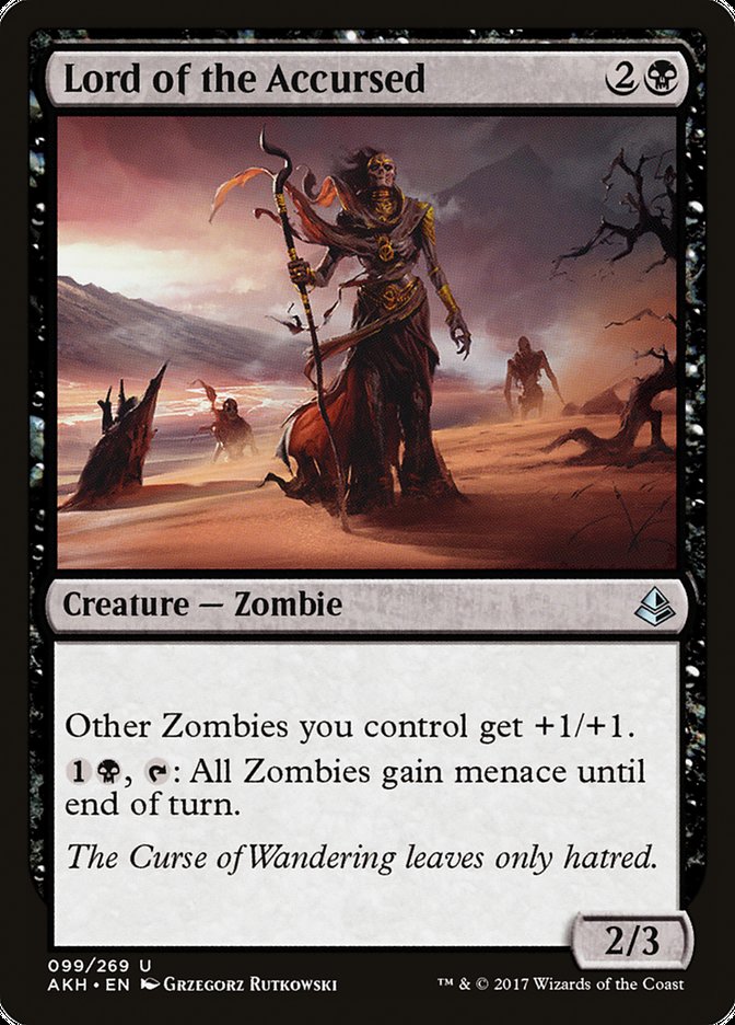 Lord of the Accursed [Amonkhet] Foil