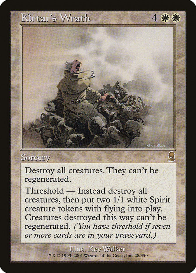Kirtar's Wrath [Odyssey] Foil