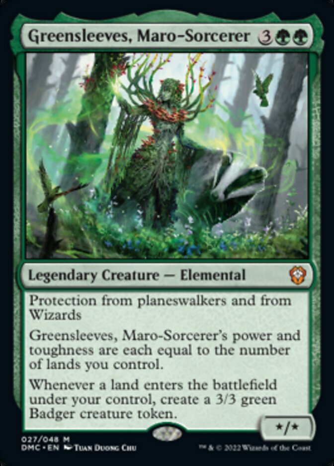 Greensleeves, Maro-Sorcerer [Dominaria United Commander] Foil