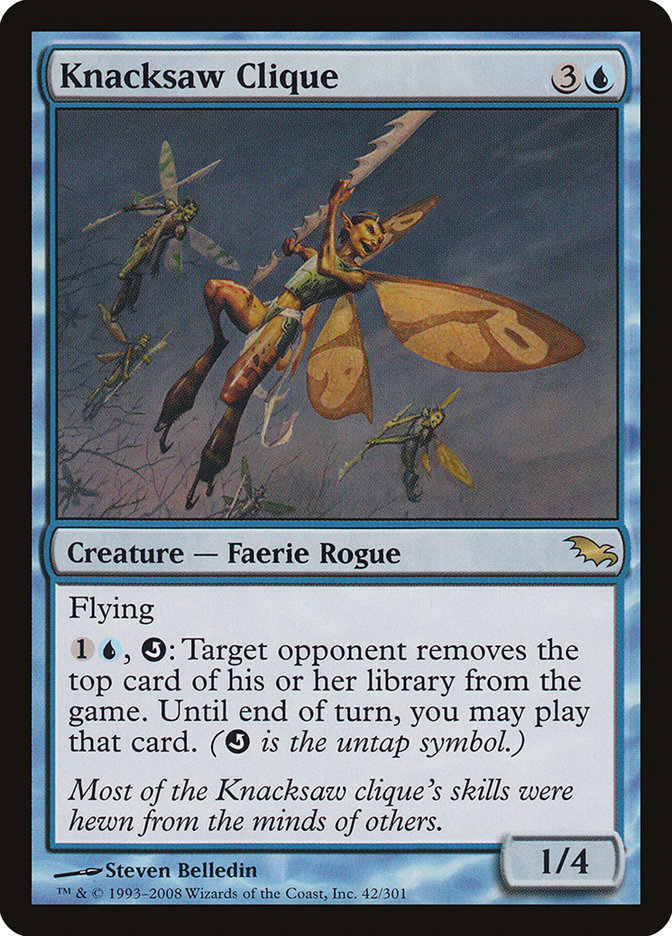 Knacksaw Clique [Shadowmoor] Foil