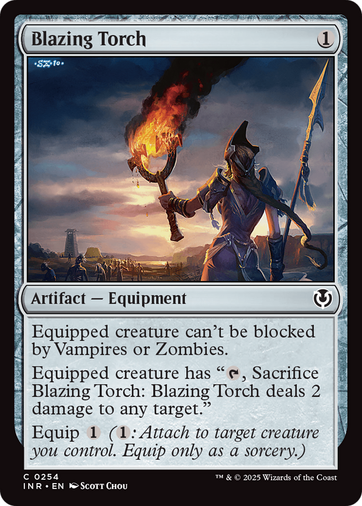 Blazing Torch [Innistrad Remastered] Foil