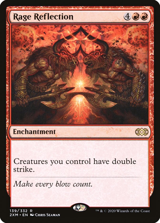 Rage Reflection [Double Masters] Foil