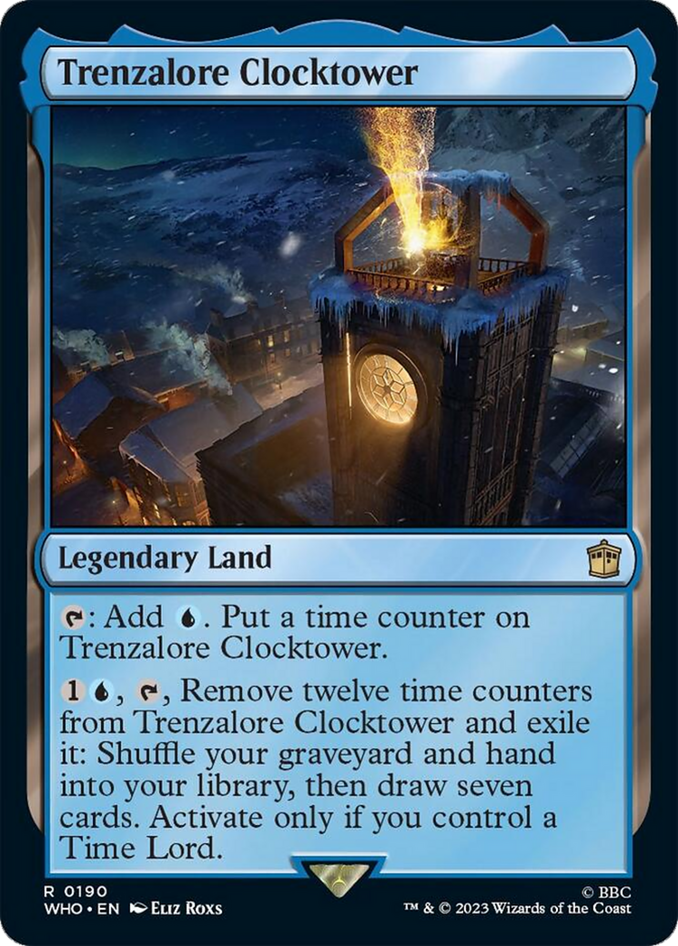 Trenzalore Clocktower [Doctor Who] Foil
