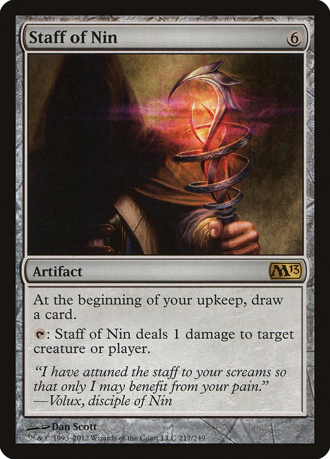 Staff of Nin [Magic 2013] Foil