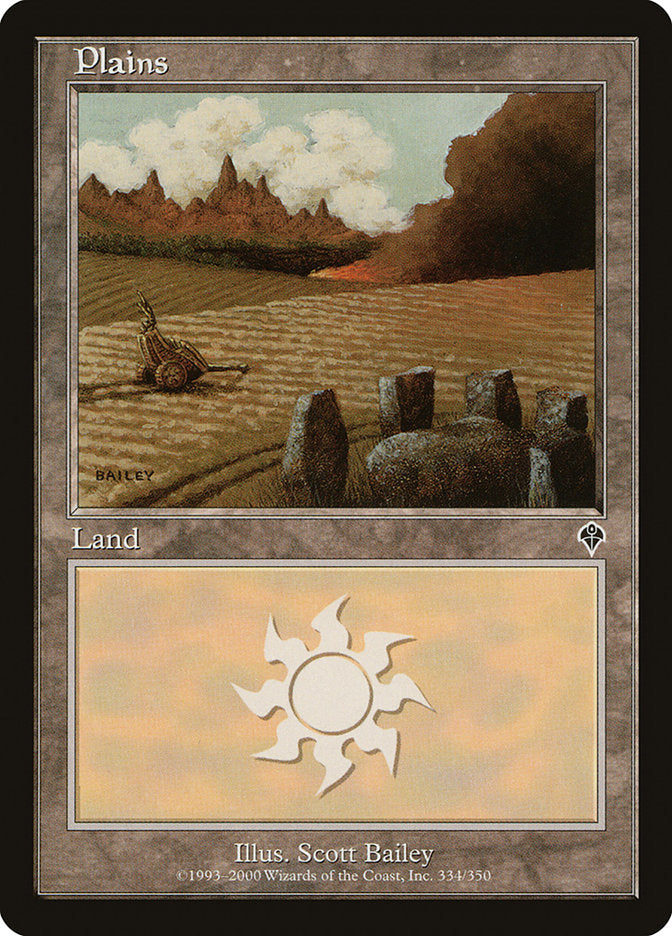 Plains (334) [Invasion] Foil