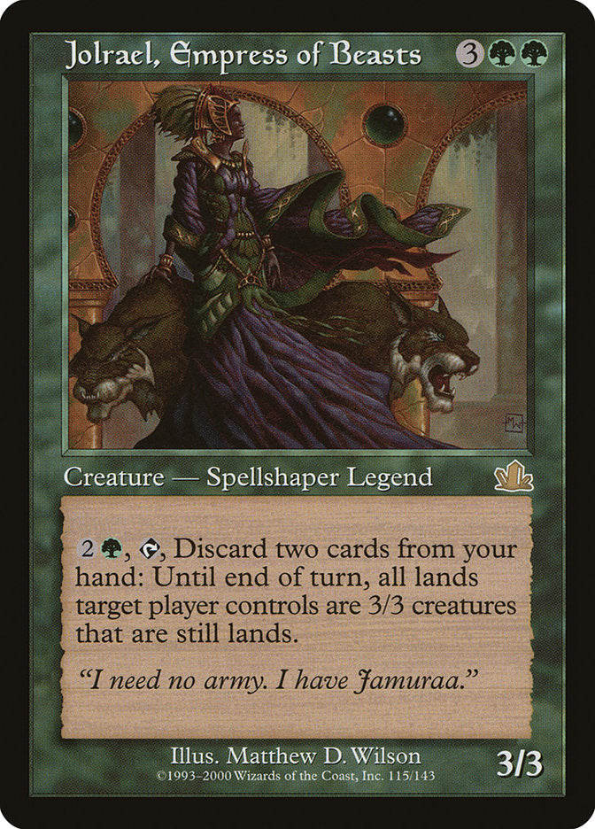 Jolrael, Empress of Beasts [Prophecy] Foil