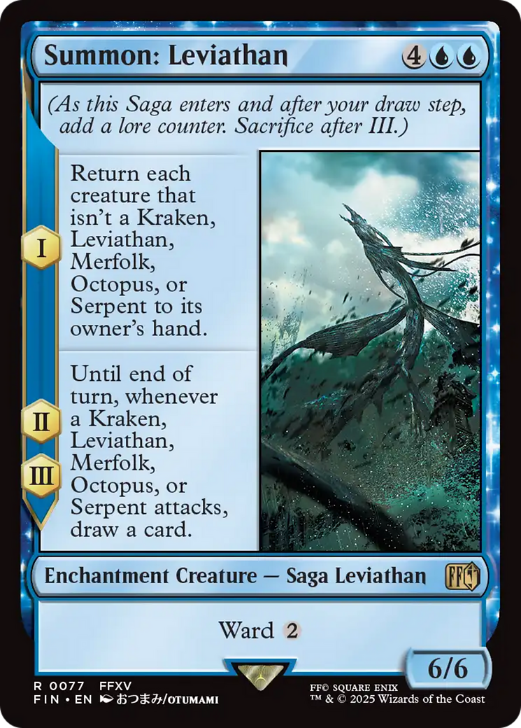 Summon: Leviathan [FINAL FANTASY] Foil