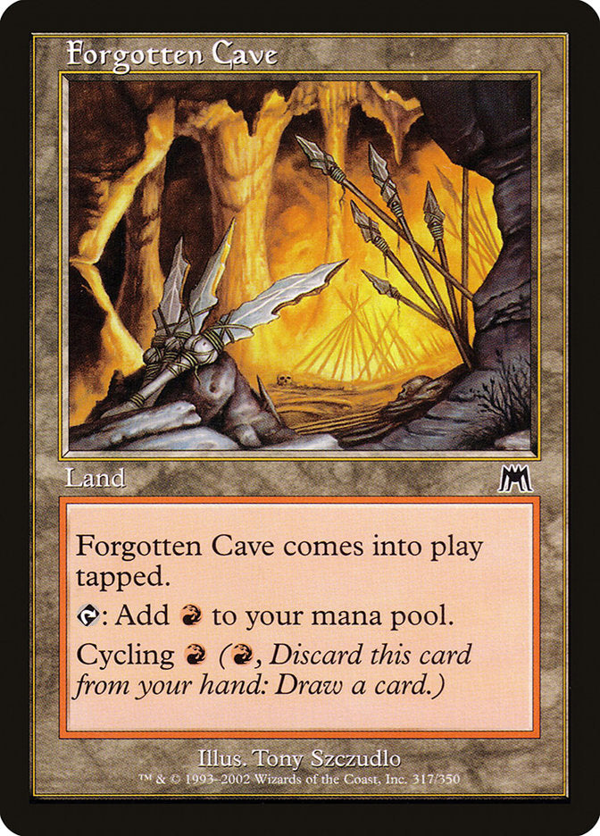 Forgotten Cave [Onslaught] Foil