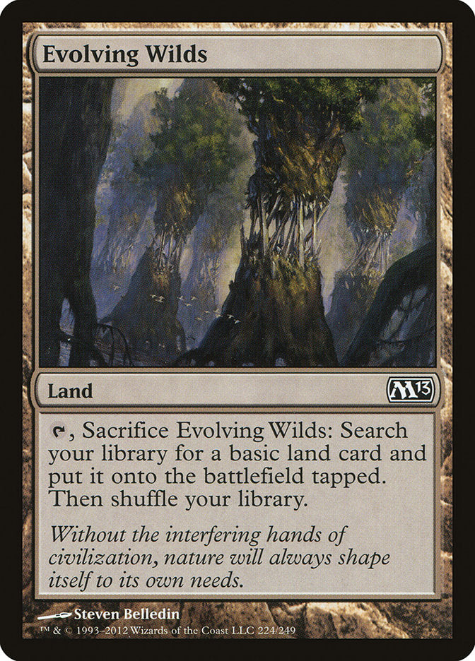 Evolving Wilds [Magic 2013] Foil