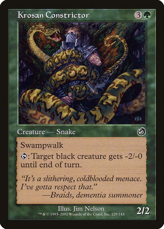 Krosan Constrictor [Torment] Foil
