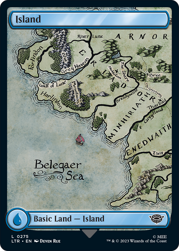 Island (275) [The Lord of the Rings: Tales of Middle-Earth] Foil